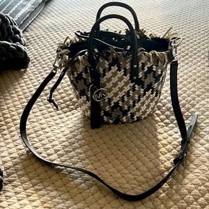 Michael Kors woven bag